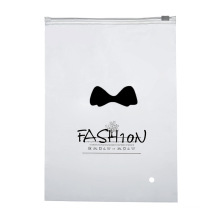 Logo printed Small  apparel custom Bow Tie poly plastic bag for clothing  packing